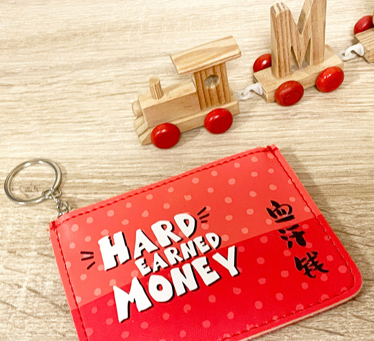 born to shop pouch