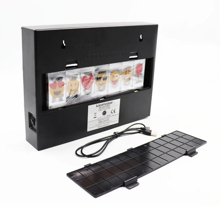 mini A5 lightbox black