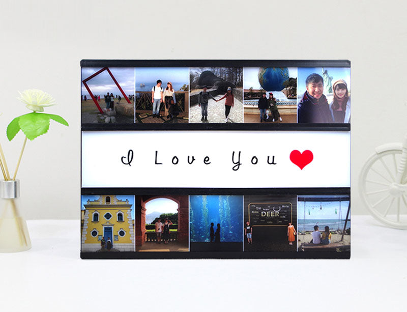 custom photo light box