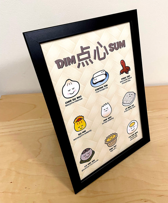 dim sum poster (A4)