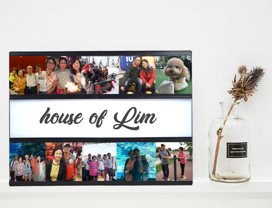 custom photo light box