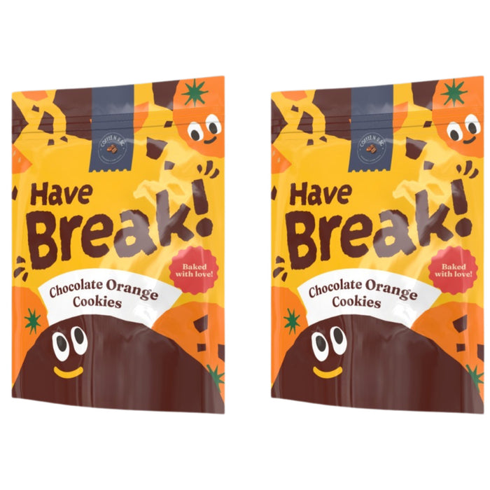chocolate orange cookies (2packs)
