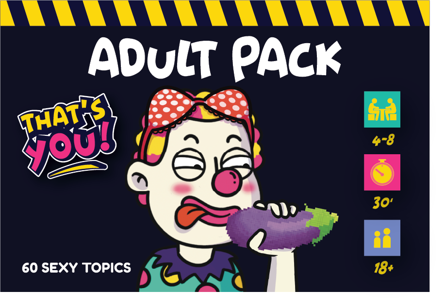 that's you! adult pack