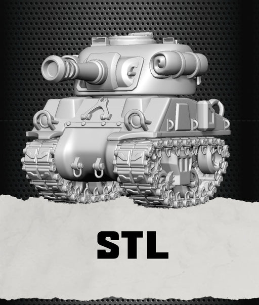 tank clash STL files