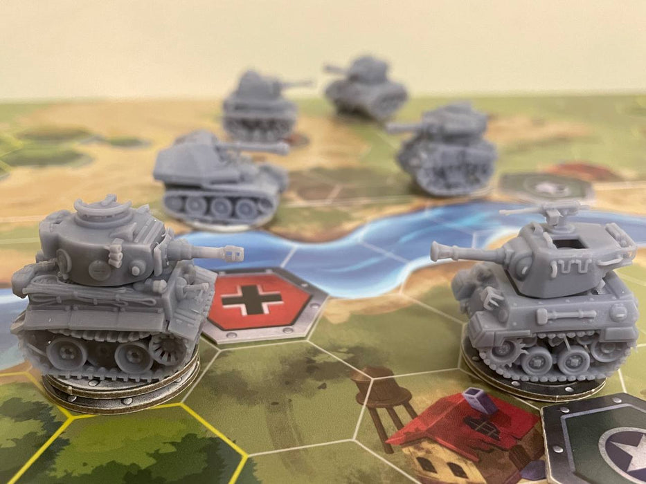 tank clash 3D printed minis