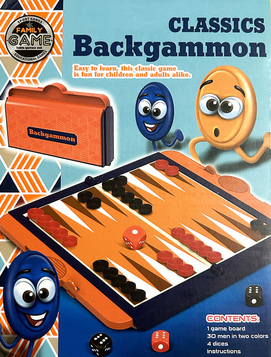 classic backgammon game