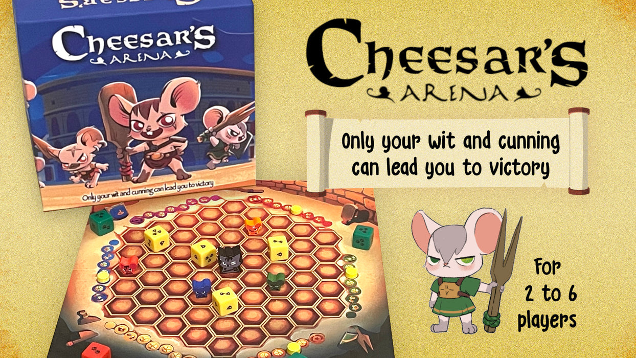 cheesar's arena board game