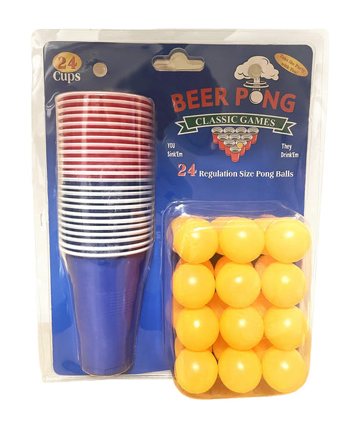 beer pong set