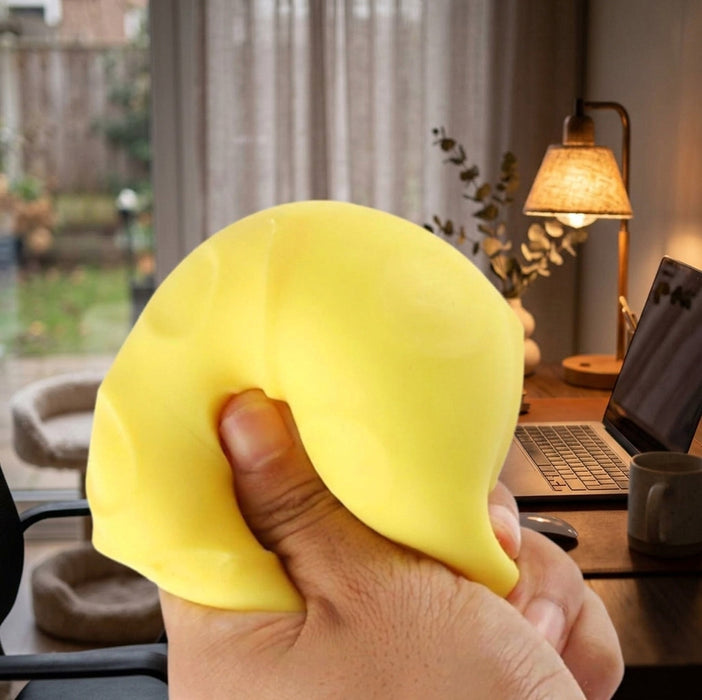 cheese stress ball