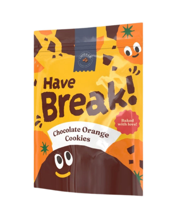 chocolate orange cookies (2packs)