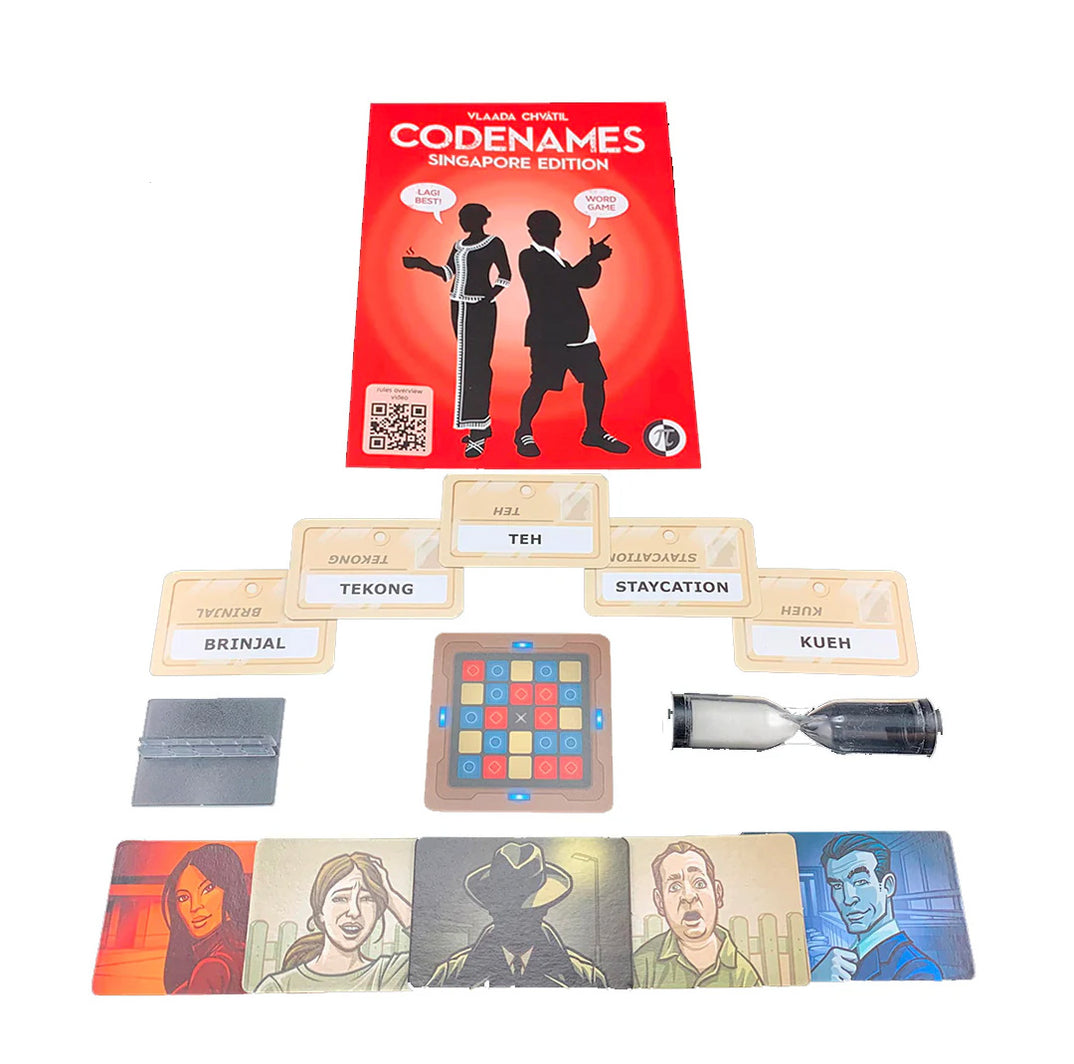 Code Names Packing codenames singapore edition — amebastuff