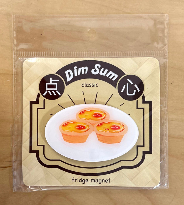 egg tart magnet