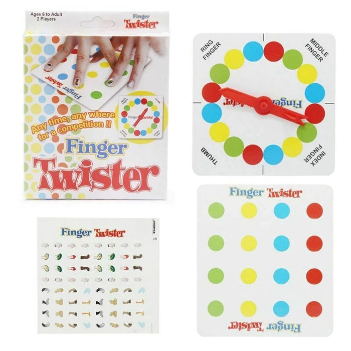 finger twister humour game