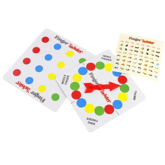 finger twister humour game
