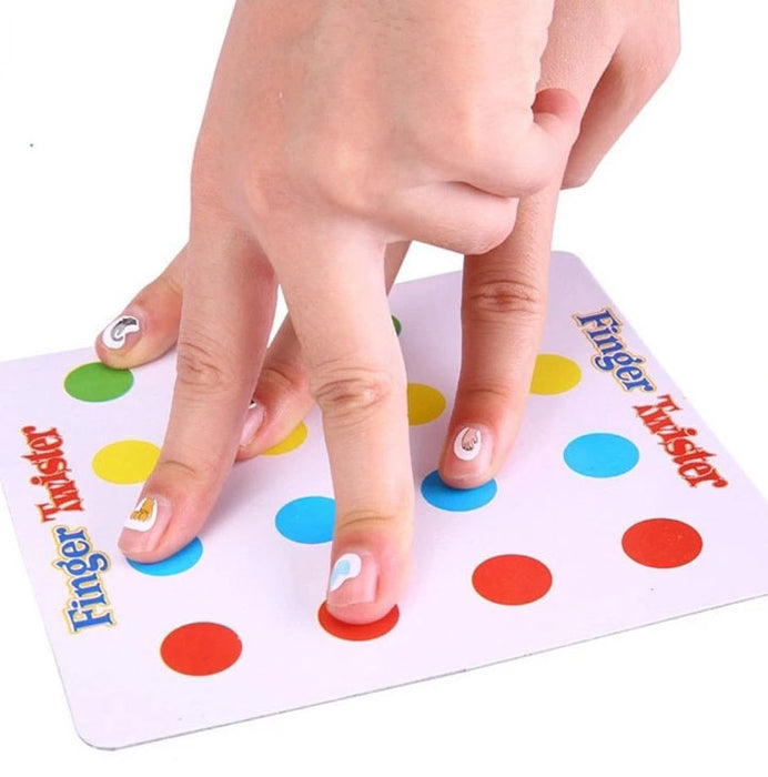 finger twister humour game