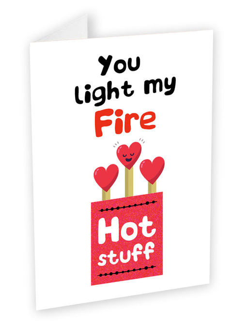 you light my fire card