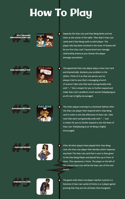 left on read! dating game