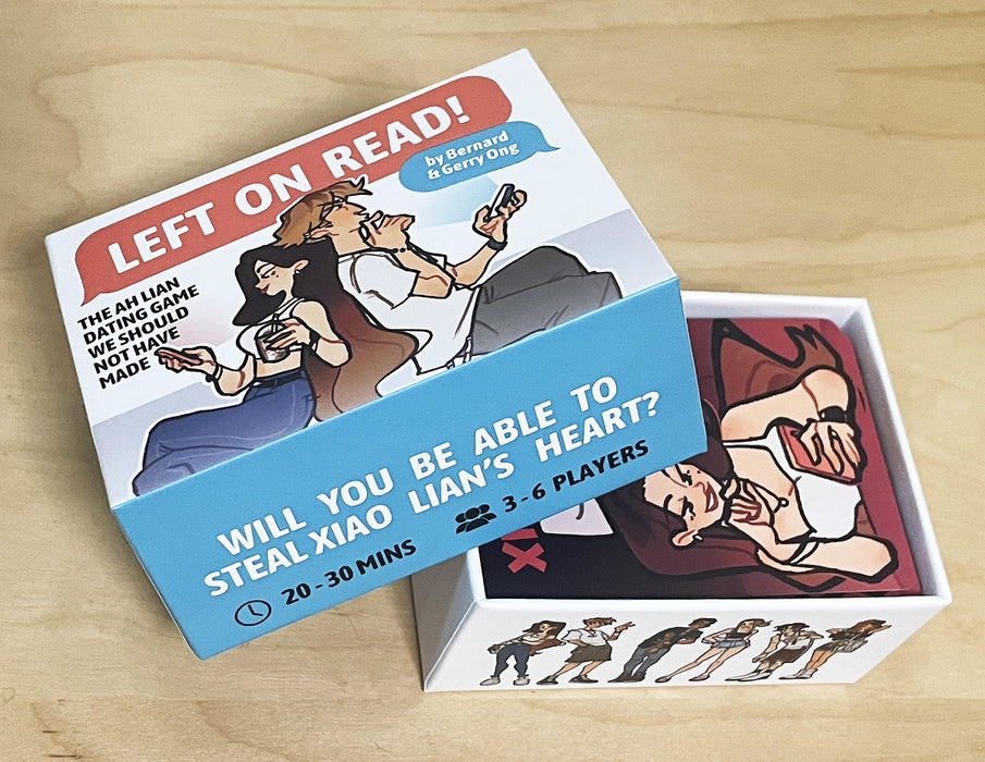 left on read! dating game