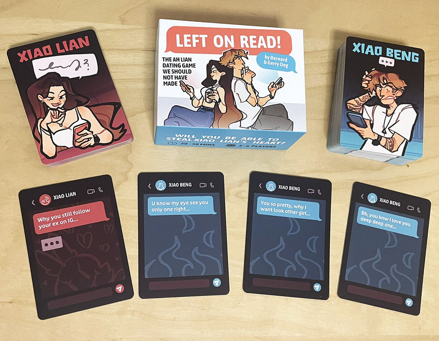 left on read! dating game