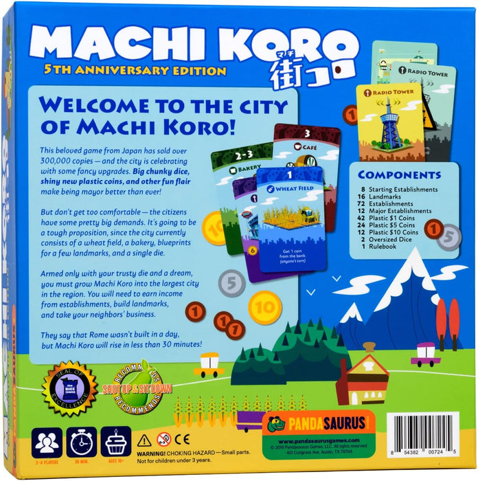 machi koro 5th anniversary