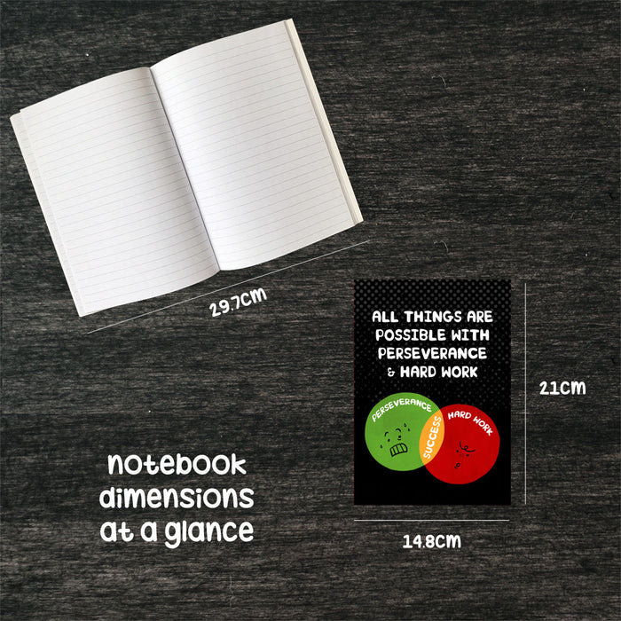 ingredients for success notebook