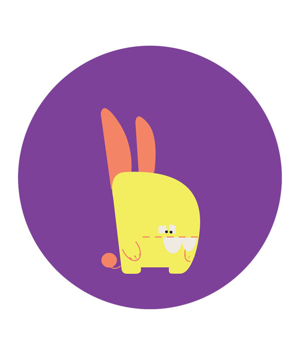 rabbit zoodiac keyring