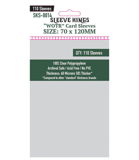 sleeve kings card sleeves (70x 120mm) — amebastuff