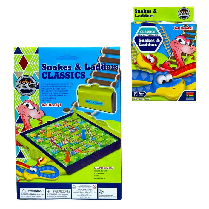 classic snakes & ladders game