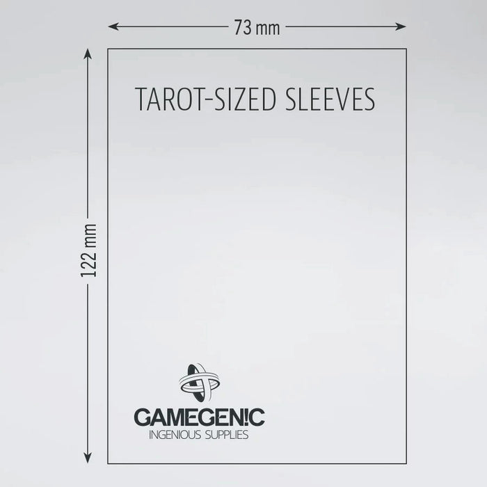 gamegenic tarot sleeves 50pcs - 73x122mm prime