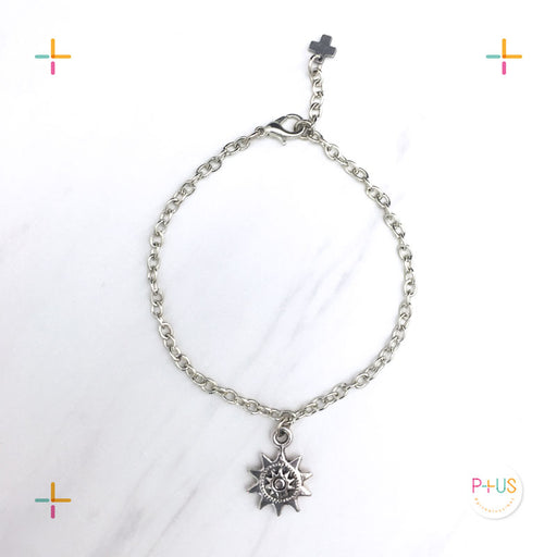 sunshine charm bracelet with card