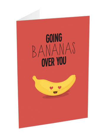 bananas over you card