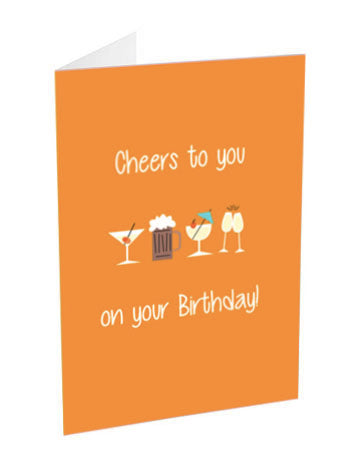 cheers to you card