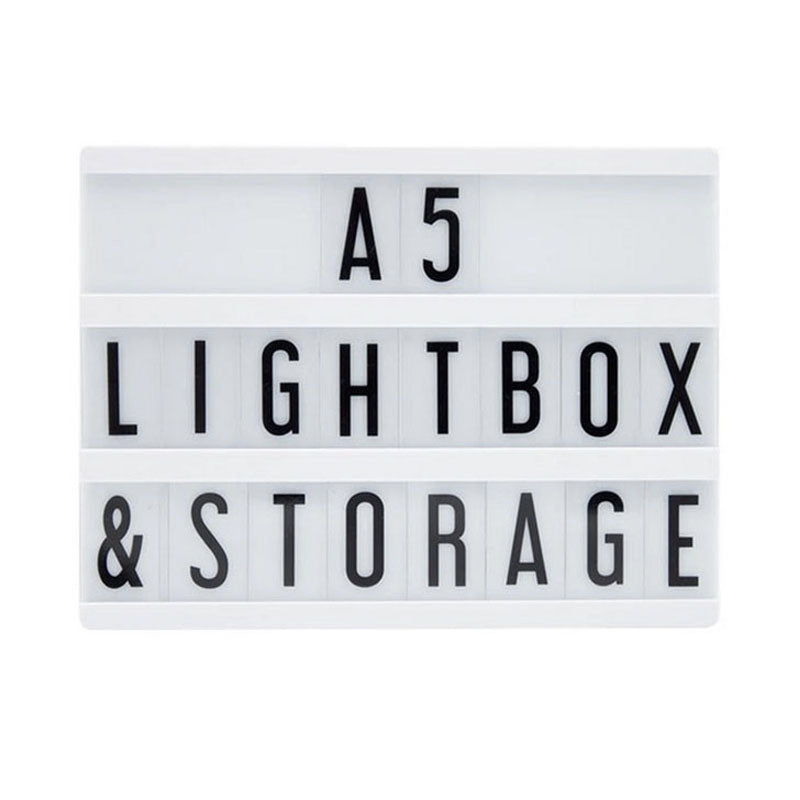 mini A5 lightbox black — amebastuff