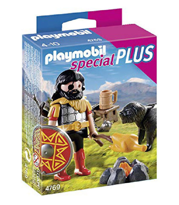 playmobil special plus - barbarian with dog