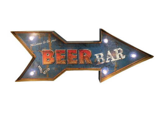 beer bar retro sign