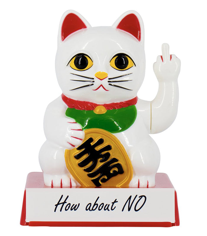 lucky cat with attitude