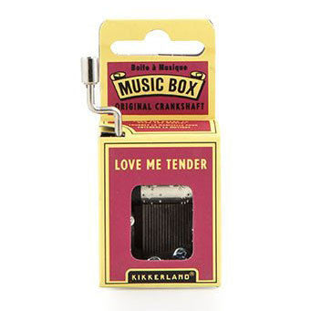 love me tender music box