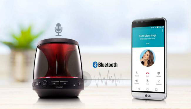 LG PH1 portable bluetooth speaker
