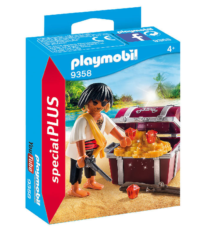 playmobil special plus - pirate with treasure