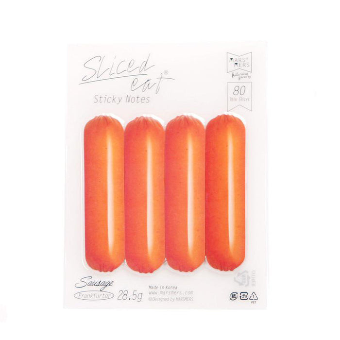 sausage sticky notes