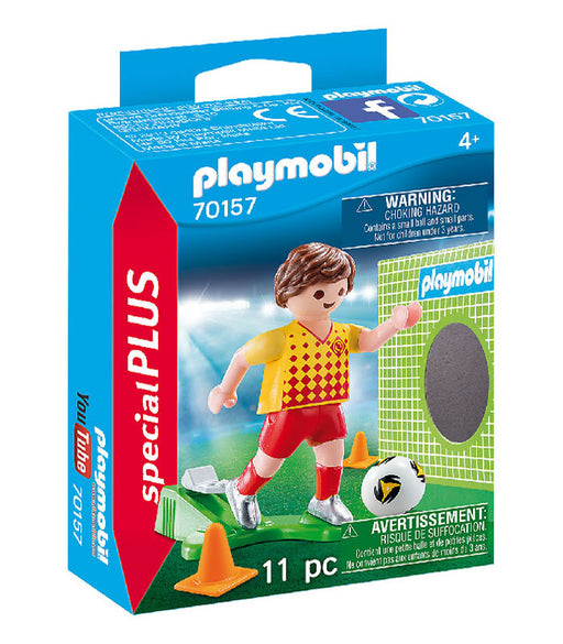 playmobil special plus - soccer player with goal