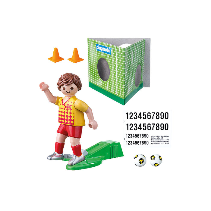 playmobil special plus - soccer player with goal