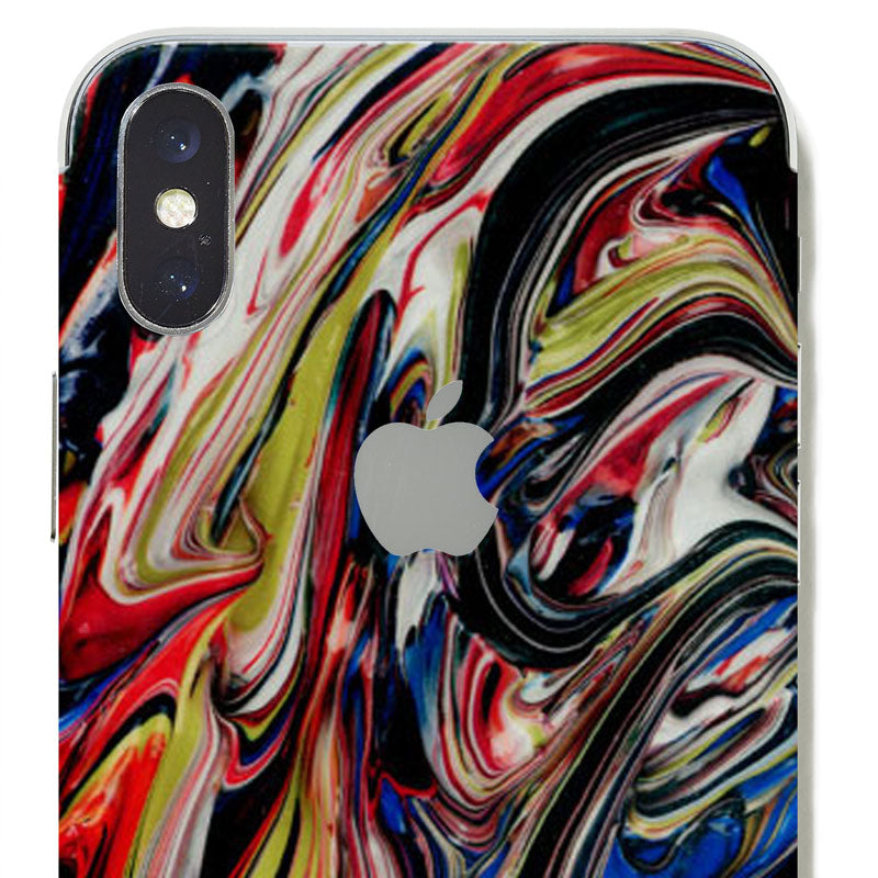 abstract paint skin