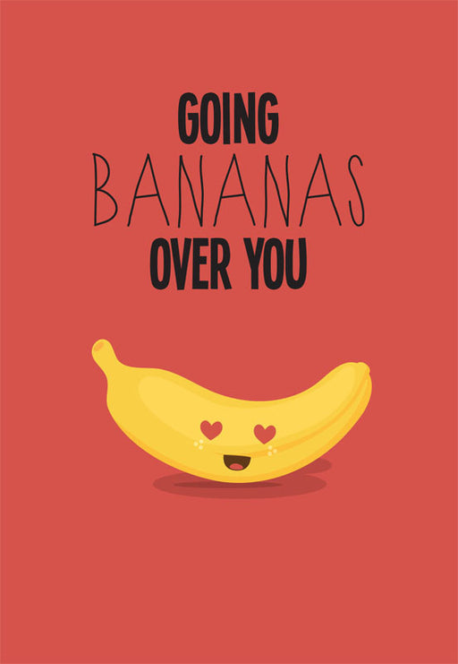 bananas over you card