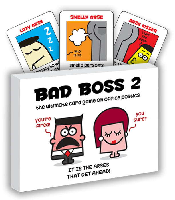 bad boss 2 card game
