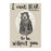bear tea towel