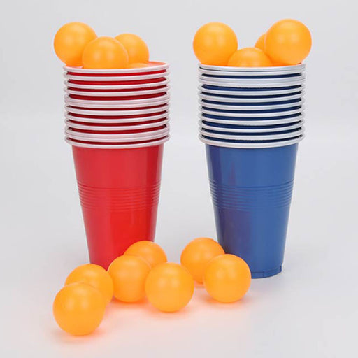 beer pong set