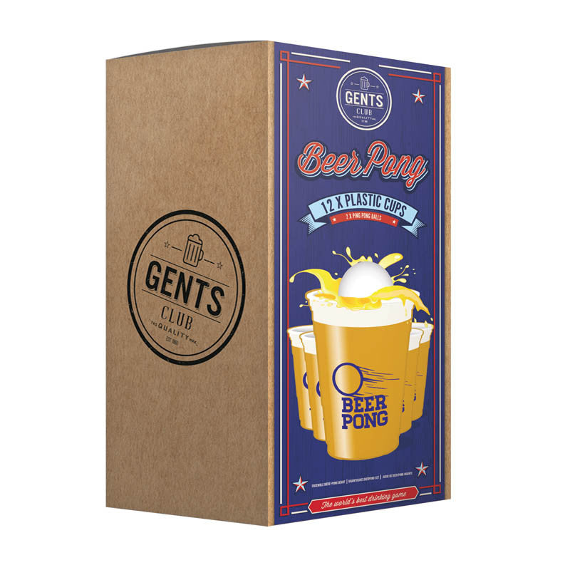 gents beer pong