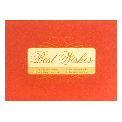 best wishes card