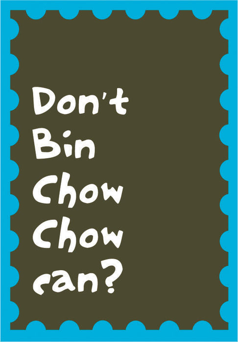 bin chow chow card